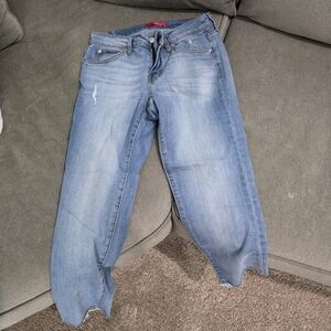 Jennifer Lopez Light Blue Ankle Jeans